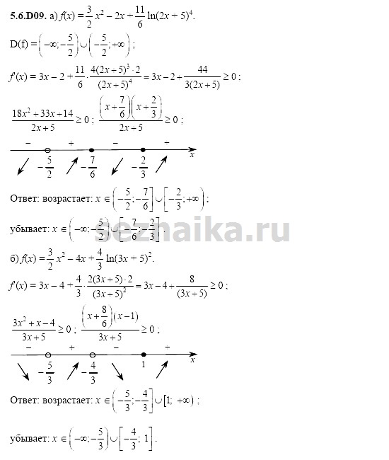 Ответ на задание 1246 - ГДЗ по алгебре 11 класс Шестаков