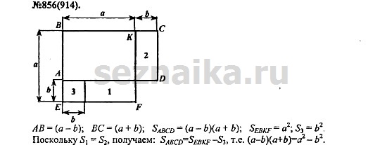 Ответ на задание 1054 - ГДЗ по алгебре 7 класс Макарычев, Миндюк, Нешков, Суворова