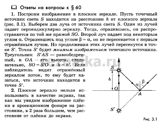 Ответ на задание 46 - ГДЗ по физике 11 класс Мякишев, Буховцев, Чаругин