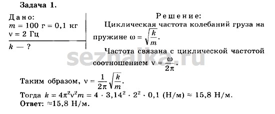 Ответ на задание 95 - ГДЗ по физике 11 класс Мякишев, Буховцев, Чаругин