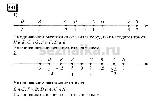 Ответ на задание 329 - ГДЗ по математике 6 класс Дорофеев. Часть 2