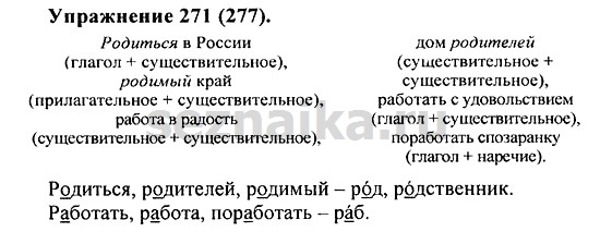 Ответ на задание 268 - ГДЗ по русскому языку 5 класс Купалова, Еремеева