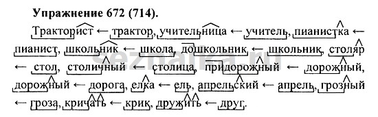Ответ на задание 673 - ГДЗ по русскому языку 5 класс Купалова, Еремеева