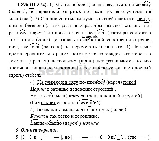 Ответ на задание 562 - ГДЗ по русскому языку 7 класс Разумовская