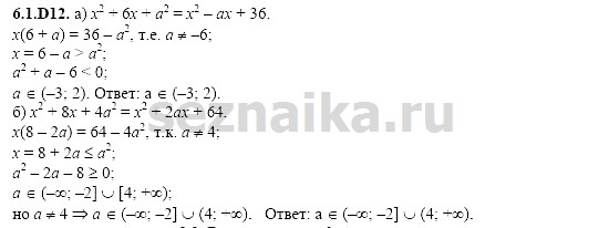 Ответ на задание 1261 - ГДЗ по алгебре 11 класс Шестаков