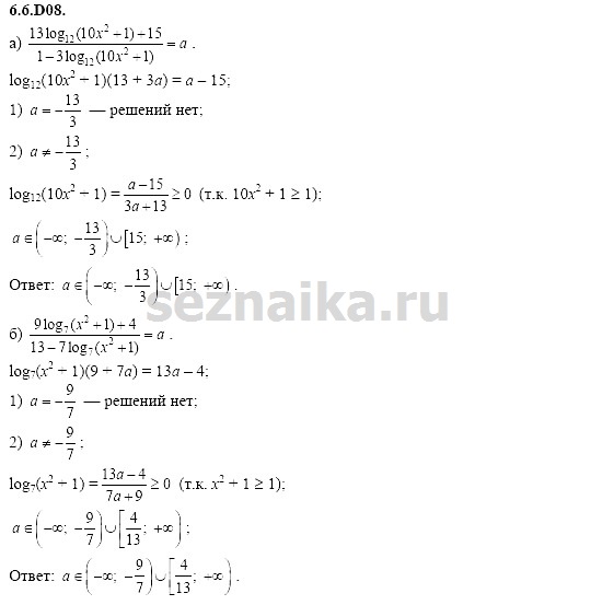 Ответ на задание 1317 - ГДЗ по алгебре 11 класс Шестаков