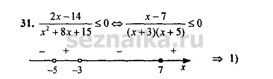 Ответ на задание 1307 - ГДЗ по алгебре 9 класс Мордкович