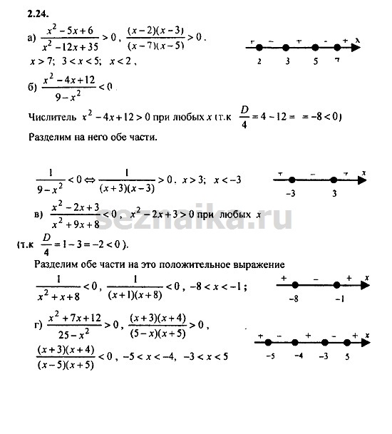 Ответ на задание 189 - ГДЗ по алгебре 9 класс Мордкович