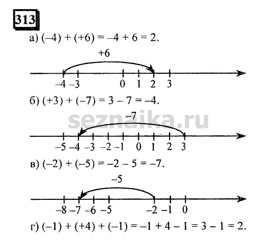 Ответ на задание 311 - ГДЗ по математике 6 класс Дорофеев. Часть 2