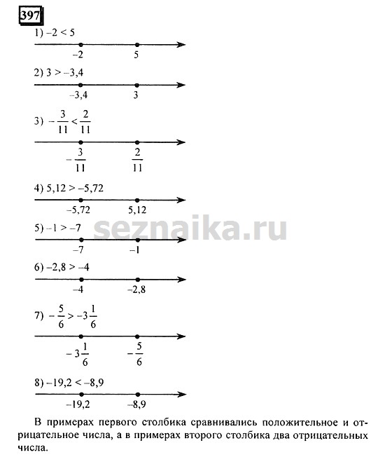 Ответ на задание 395 - ГДЗ по математике 6 класс Дорофеев. Часть 2
