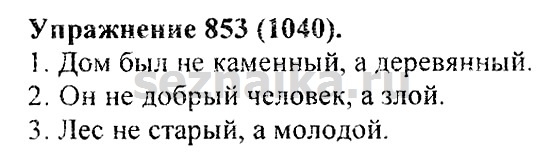Ответ на задание 869 - ГДЗ по русскому языку 5 класс Купалова, Еремеева